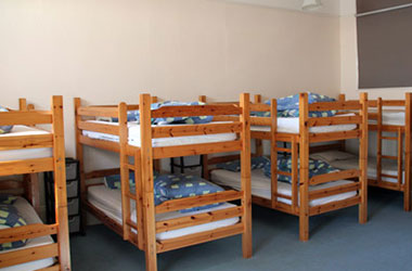 Typical Dorset school trip student accommodation